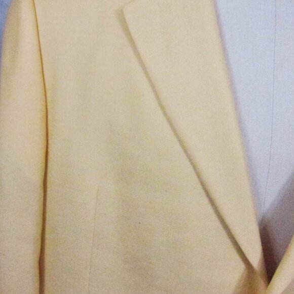 Gentlemen's Corner Pinehurst 100% Cashmere Yellow Resort Sport Coat Blazer 46L - Picture 2 of 8